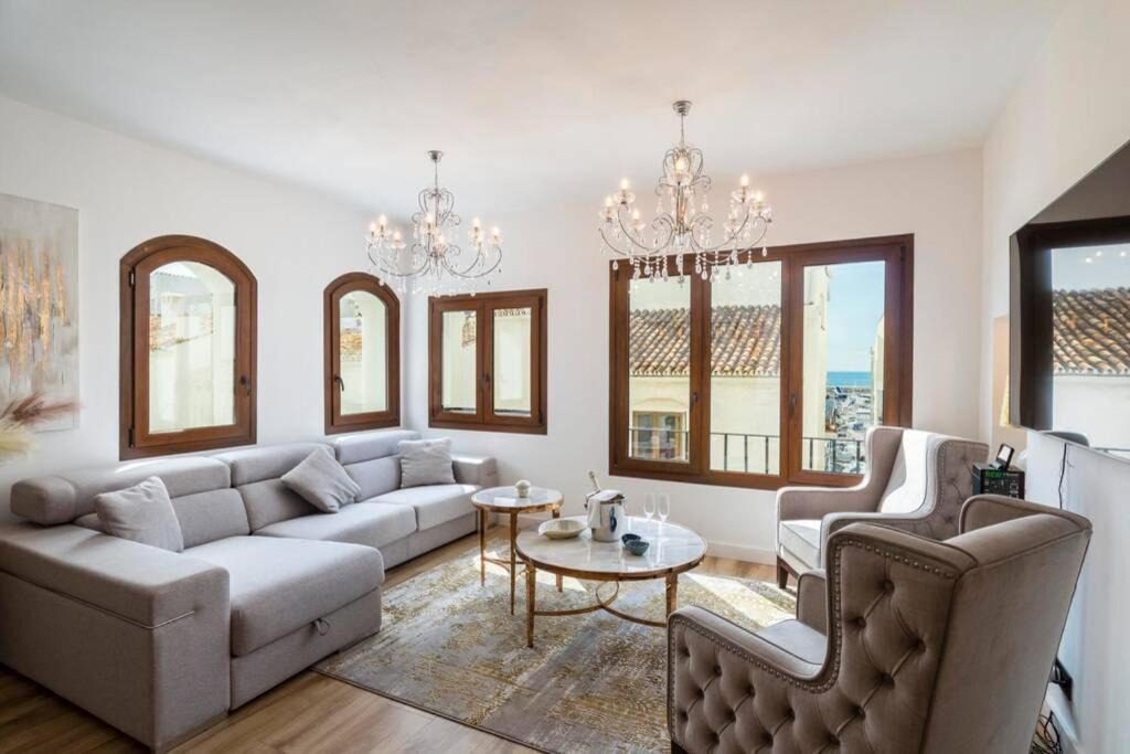 Puerto Banus Second Line, Luxury Apartement Marbella Bagian luar foto